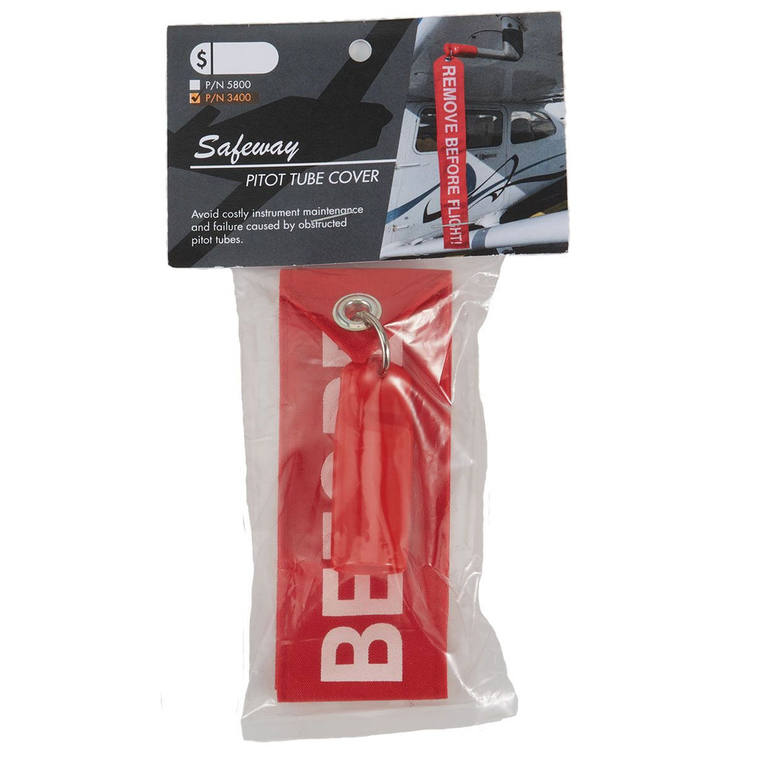 Pitot Tube Cover 3/4” with 16” RBF Flag