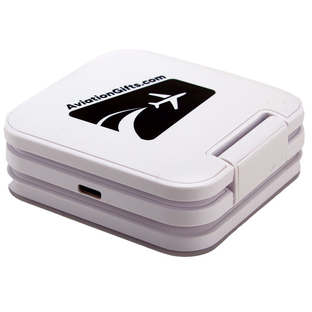 Foldable 3-in-1 Pilot Instrument Charging Station