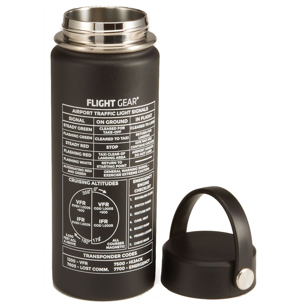 Flight Gear Stainless Water Bottle (18 oz.)