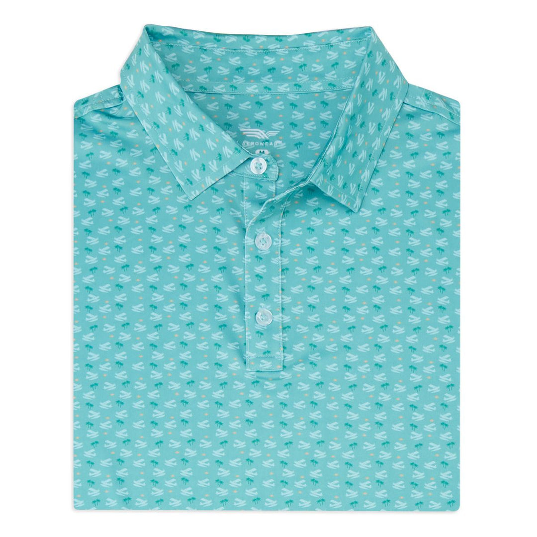 Seaplane Escape AeroWear Polo