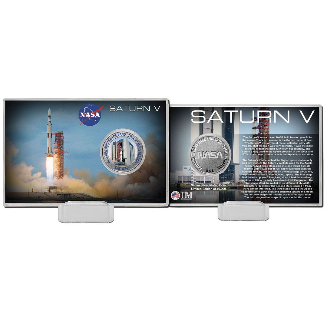 Limited Edition Saturn V Mint Coin