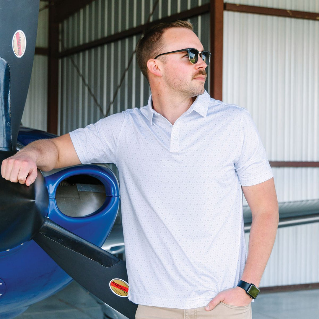 Pattern Entry AeroWear Polo