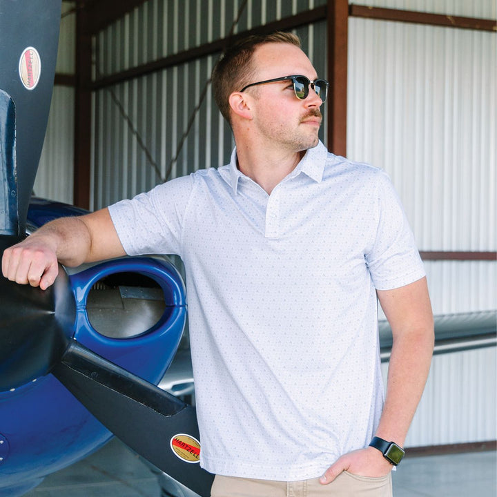 Pattern Entry AeroWear Polo