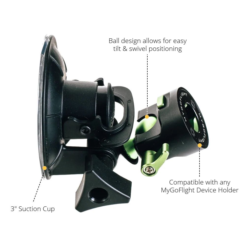 MyGoFlight Compact Suction Cup