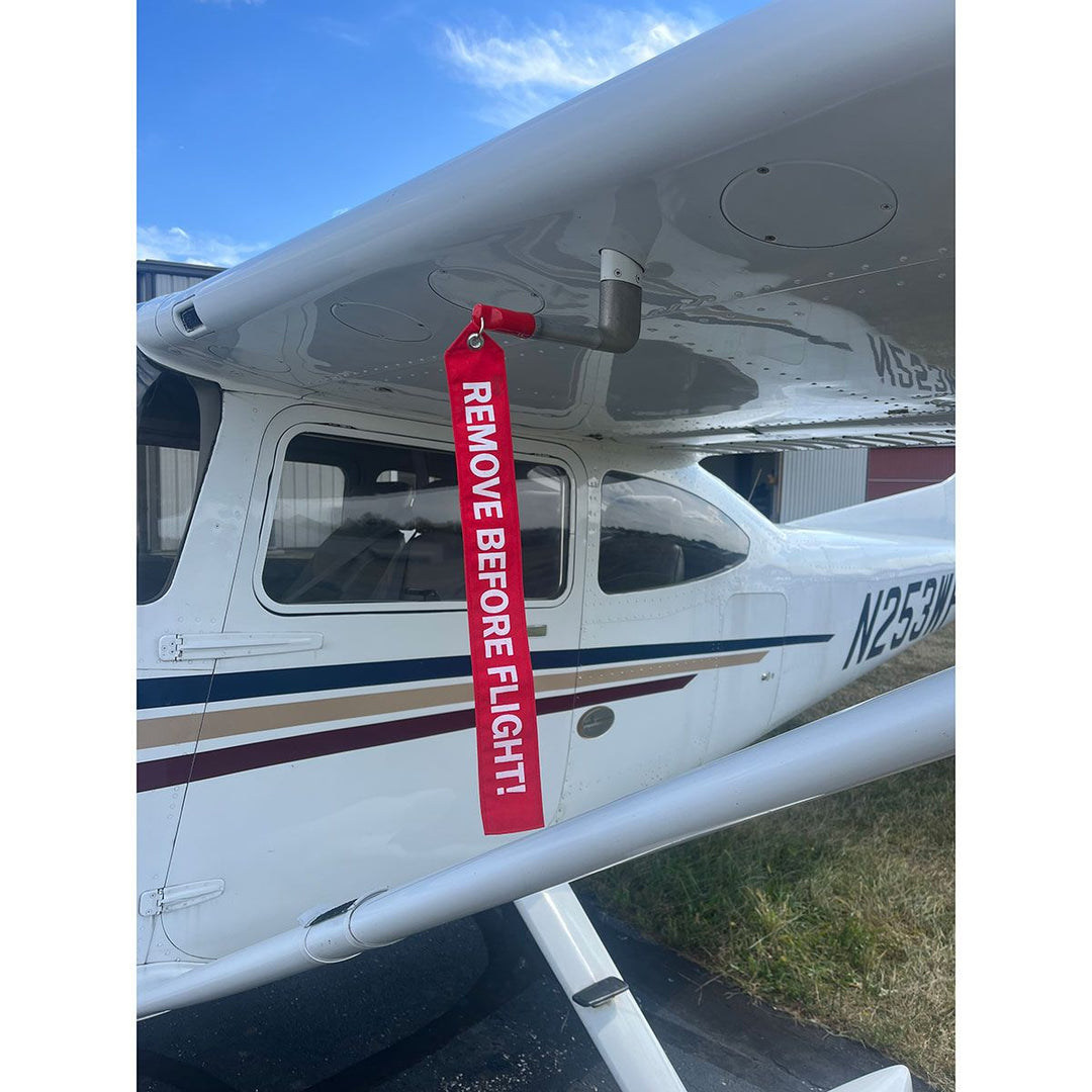Pitot Tube Cover 5/8” with 16” RBF Flag
