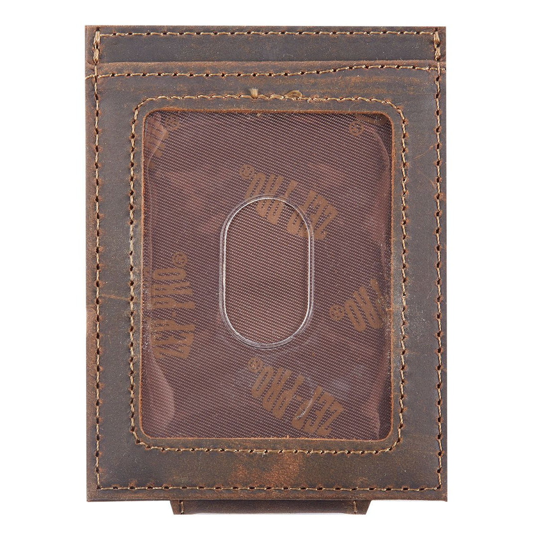 Pilot Wings Leather Front Pocket Wallet
