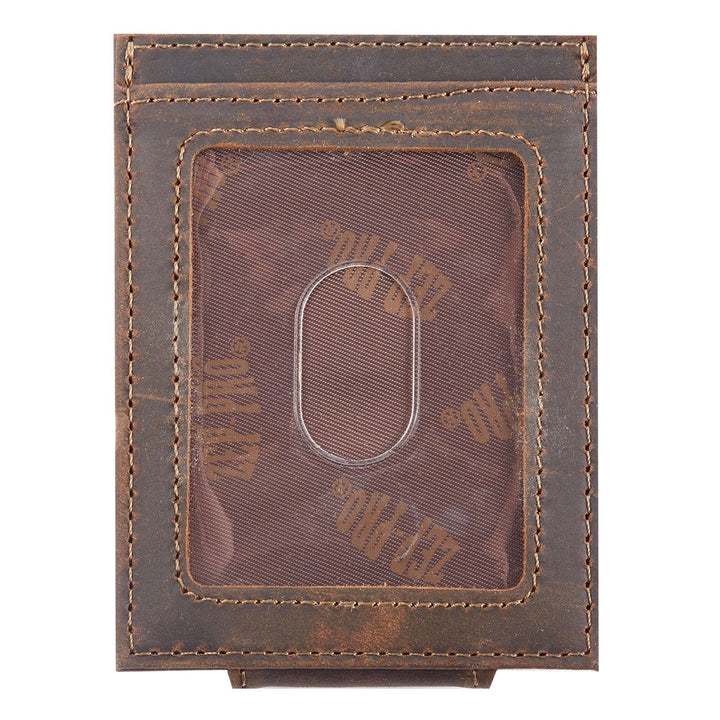 Pilot Wings Leather Front Pocket Wallet