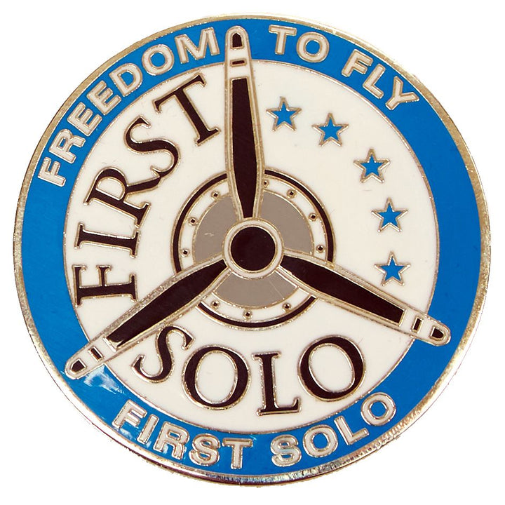 Solo and Private Pilot Challenge Coin Gift Set