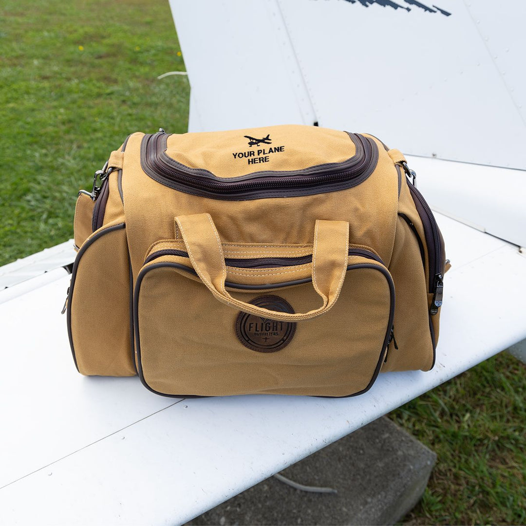 Flight Outfitters Bush Pilot Duffle &amp;amp; Bush Pilot Jacket Bundle