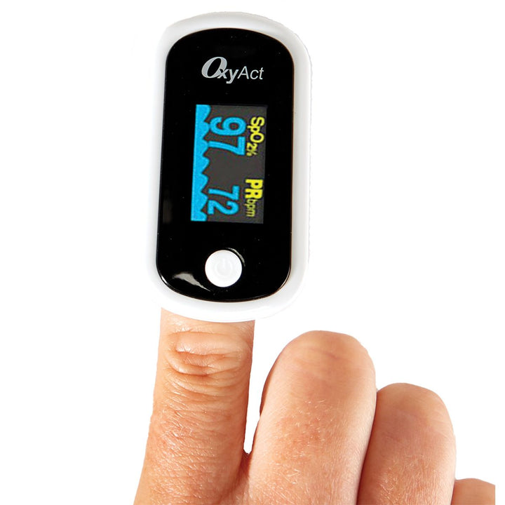 OxyAct Pulse Oximeter with Respiratory Rate
