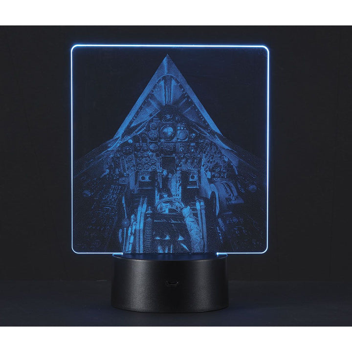 Supersonic Jet Cockpit Color Changing Lamp