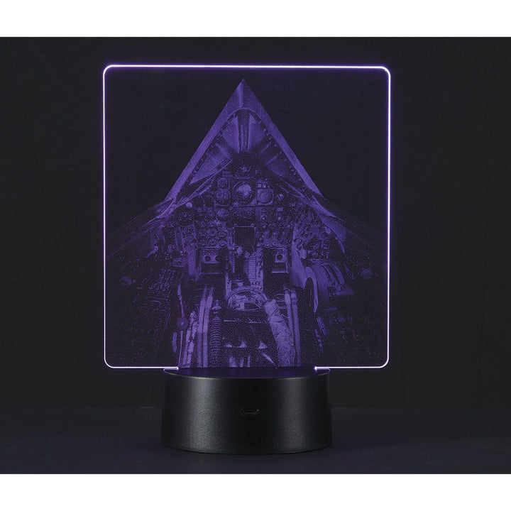 Supersonic Jet Cockpit Color Changing Lamp