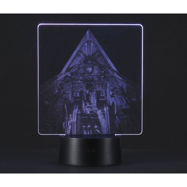Supersonic Jet Cockpit Color Changing Lamp