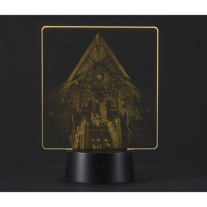 Supersonic Jet Cockpit Color Changing Lamp