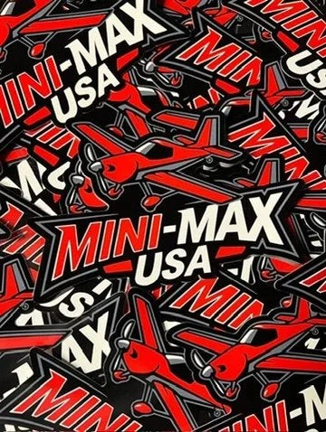 Mini-Max USA Stickers