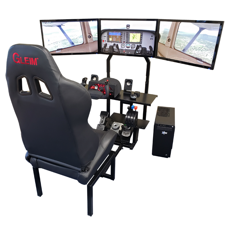 Gleim Gleim Flight Experience® – Trainer Ultimate Set with Honeycomb Yoke