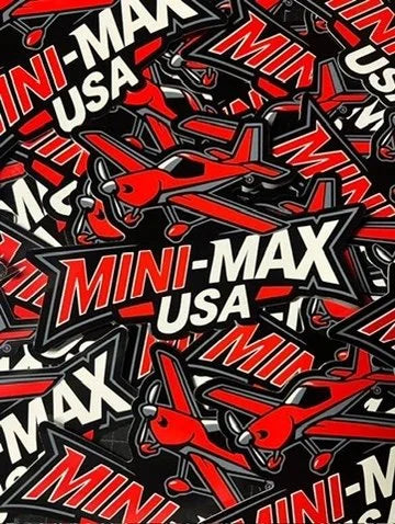 Mini-Max USA Stickers
