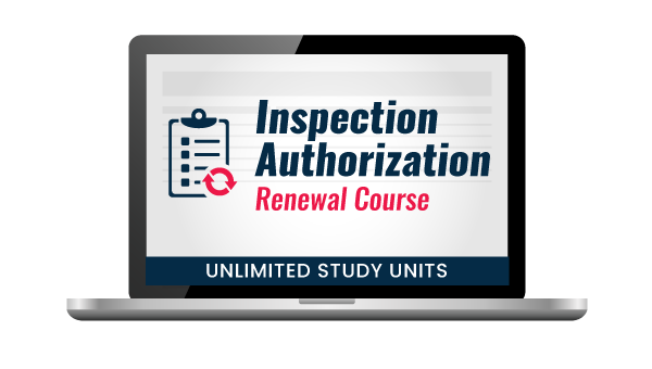 Gleim Inspection Authorization Renewal Course – Access Unlimited Study Units