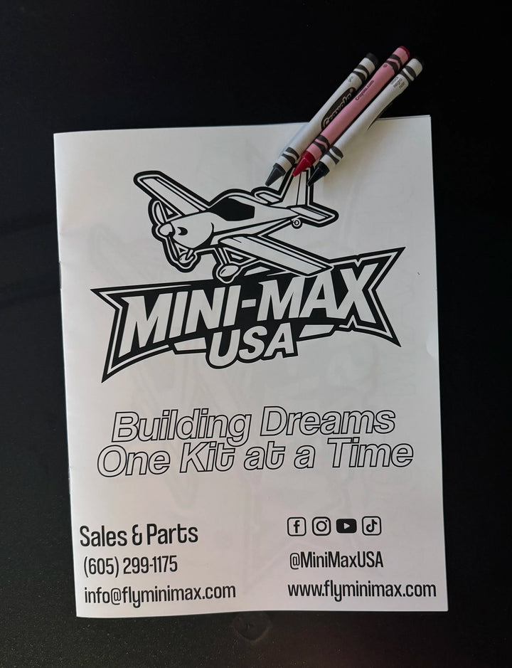 Mini-Max Coloring Book