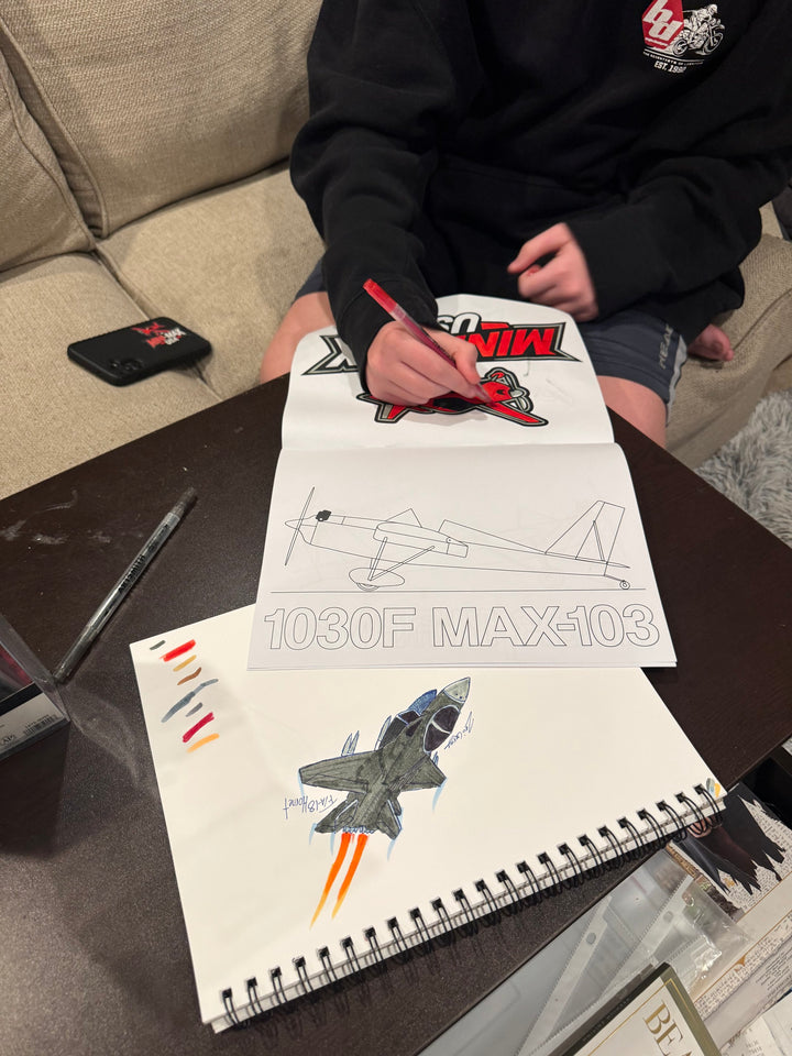 Mini-Max Coloring Book