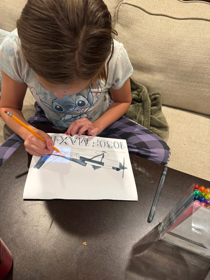 Mini-Max Coloring Book