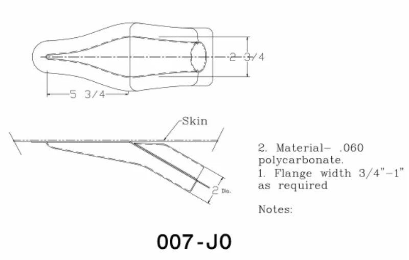 NACA Air Inlet 007 Jo