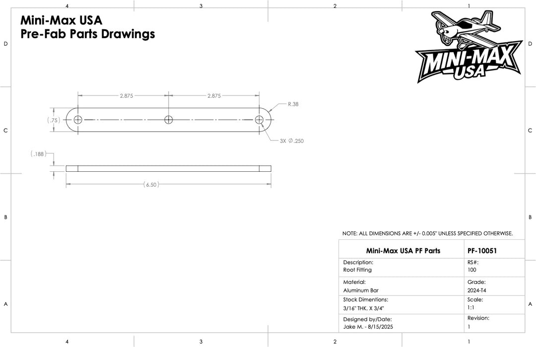 Prefabricated Metal Parts