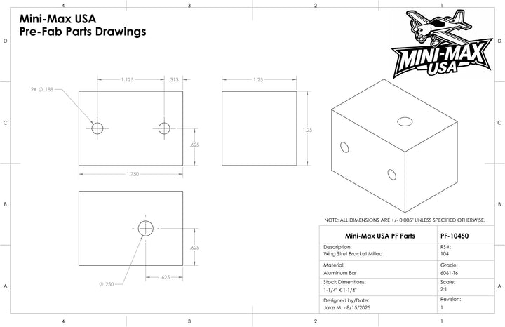 Prefabricated Metal Parts