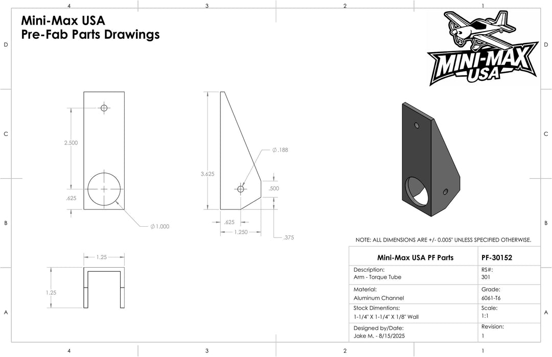 Prefabricated Metal Parts