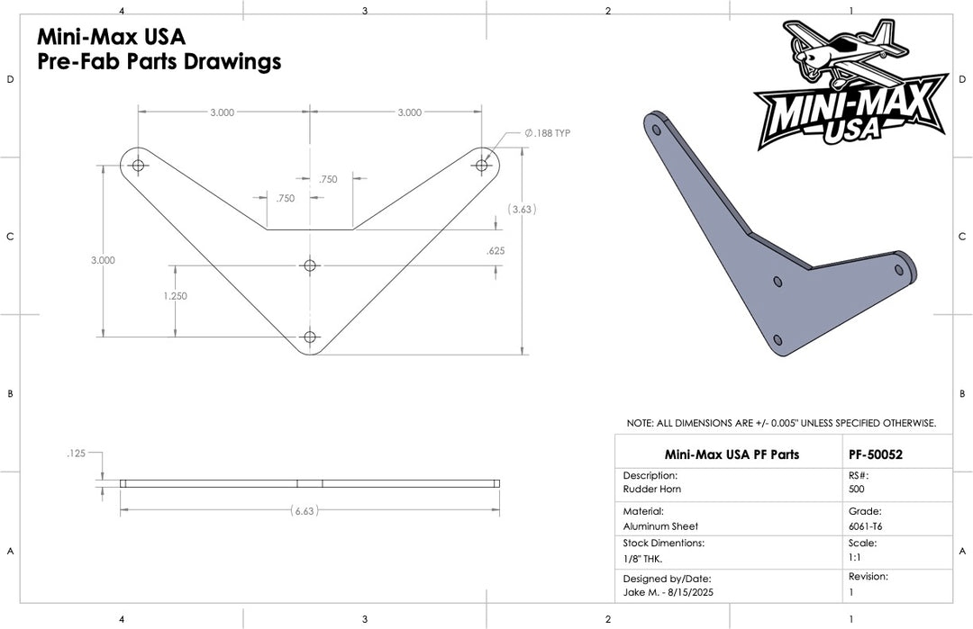 Prefabricated Metal Parts