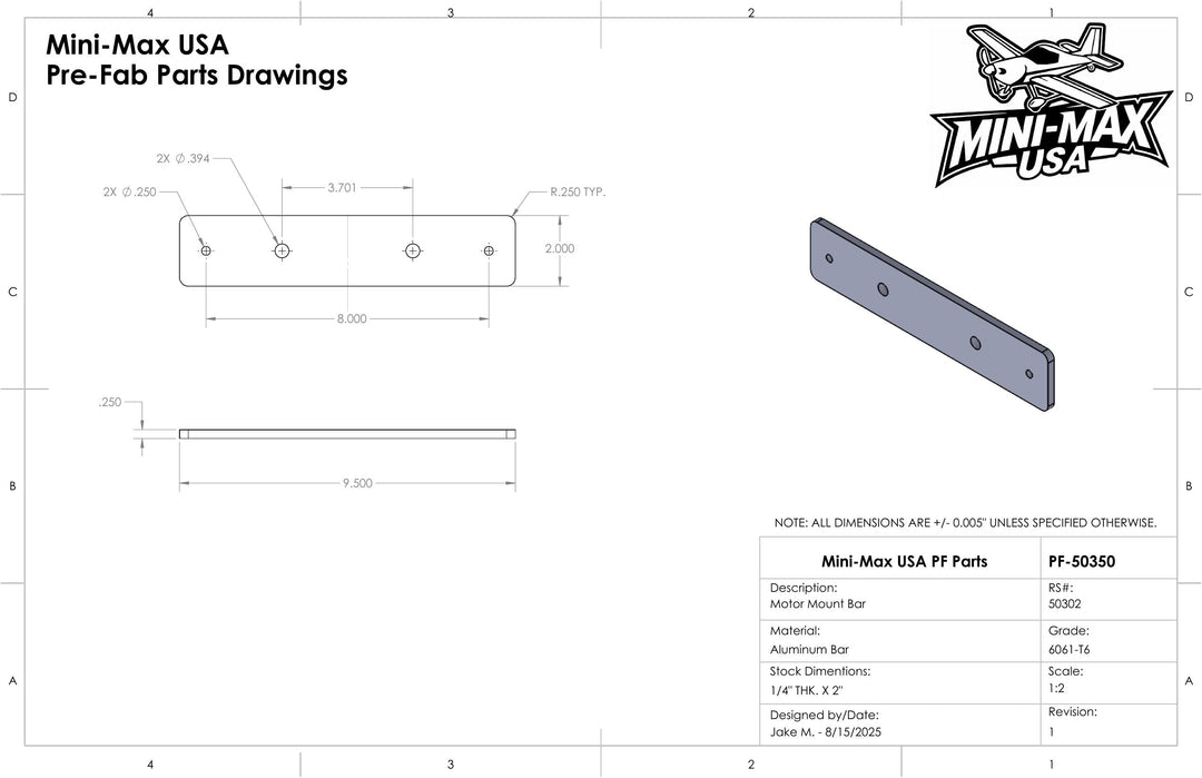 Prefabricated Metal Parts