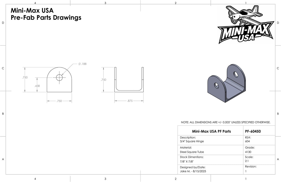 Prefabricated Metal Parts