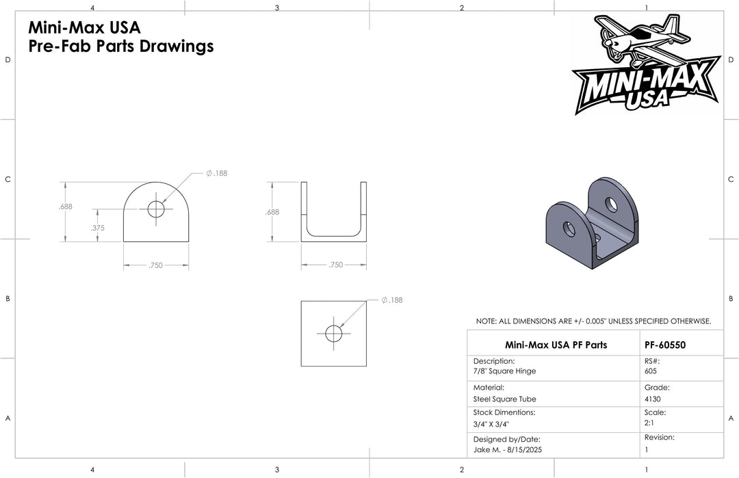 Prefabricated Metal Parts