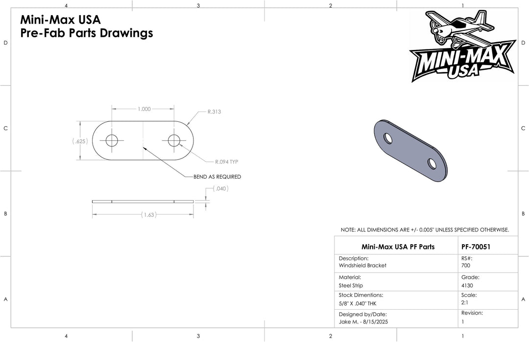 Prefabricated Metal Parts