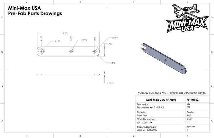 Prefabricated Metal Parts