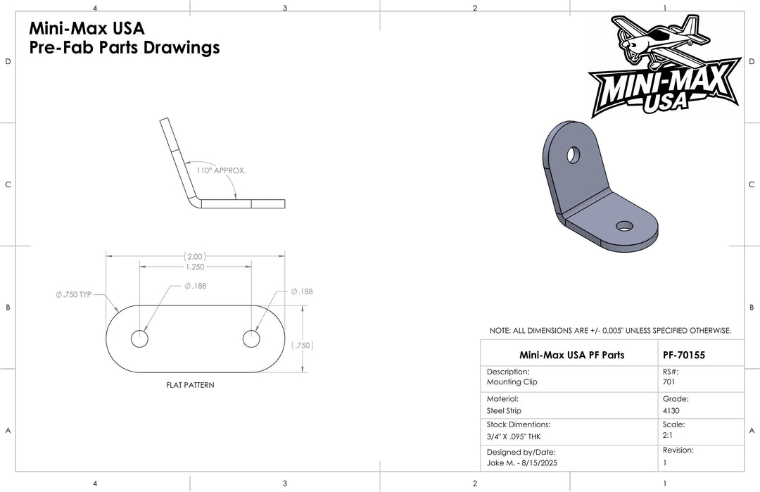 Prefabricated Metal Parts