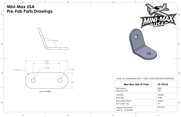 Prefabricated Metal Parts