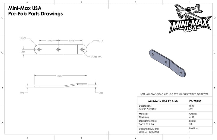 Prefabricated Metal Parts