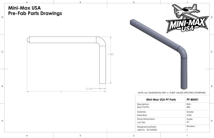 Prefabricated Metal Parts