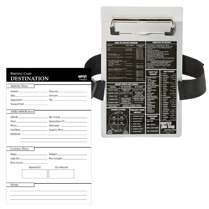 Classic Kneeboard and Briefing Cards Bundle