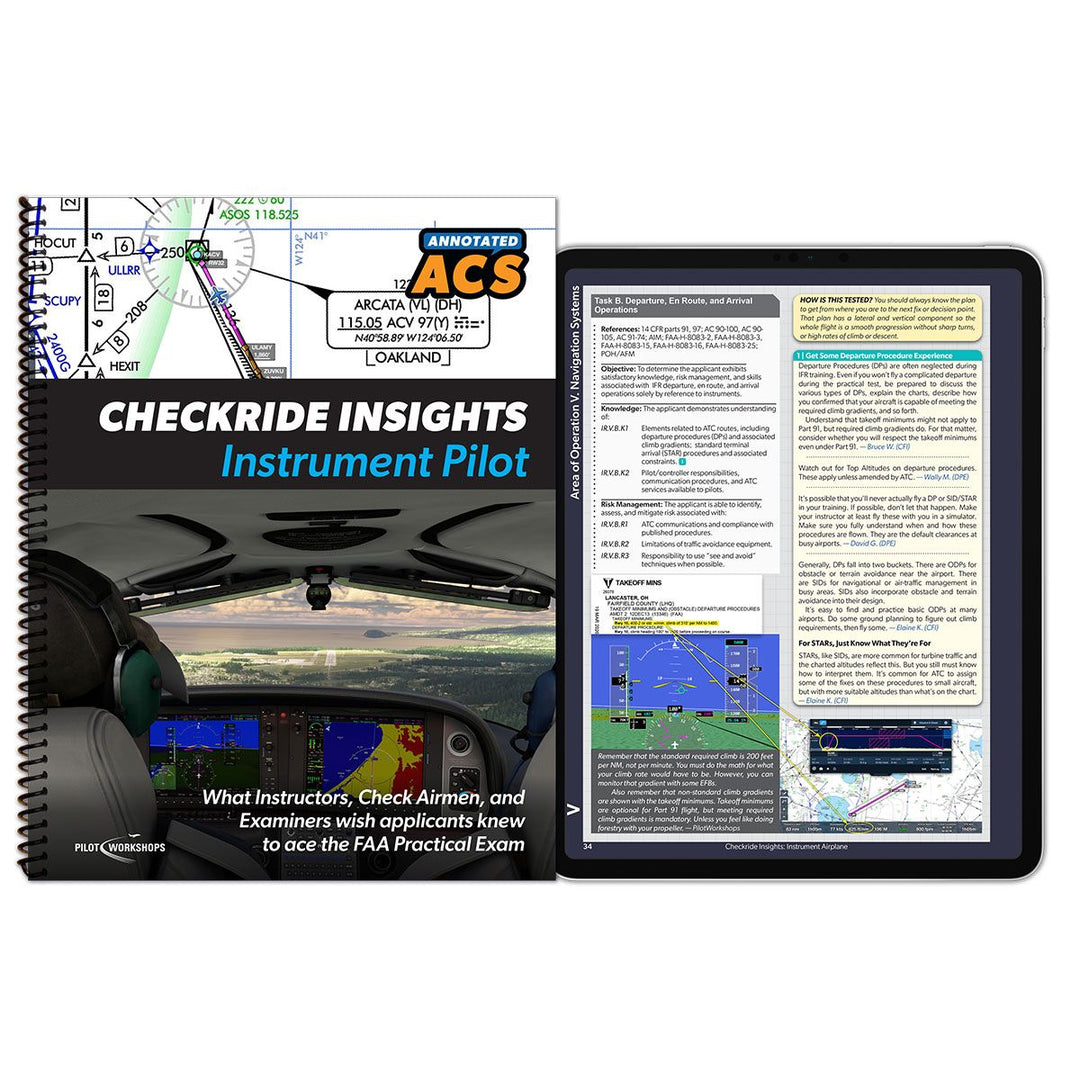 Checkride Insights - Annotated ACS (Instrument Pilot)