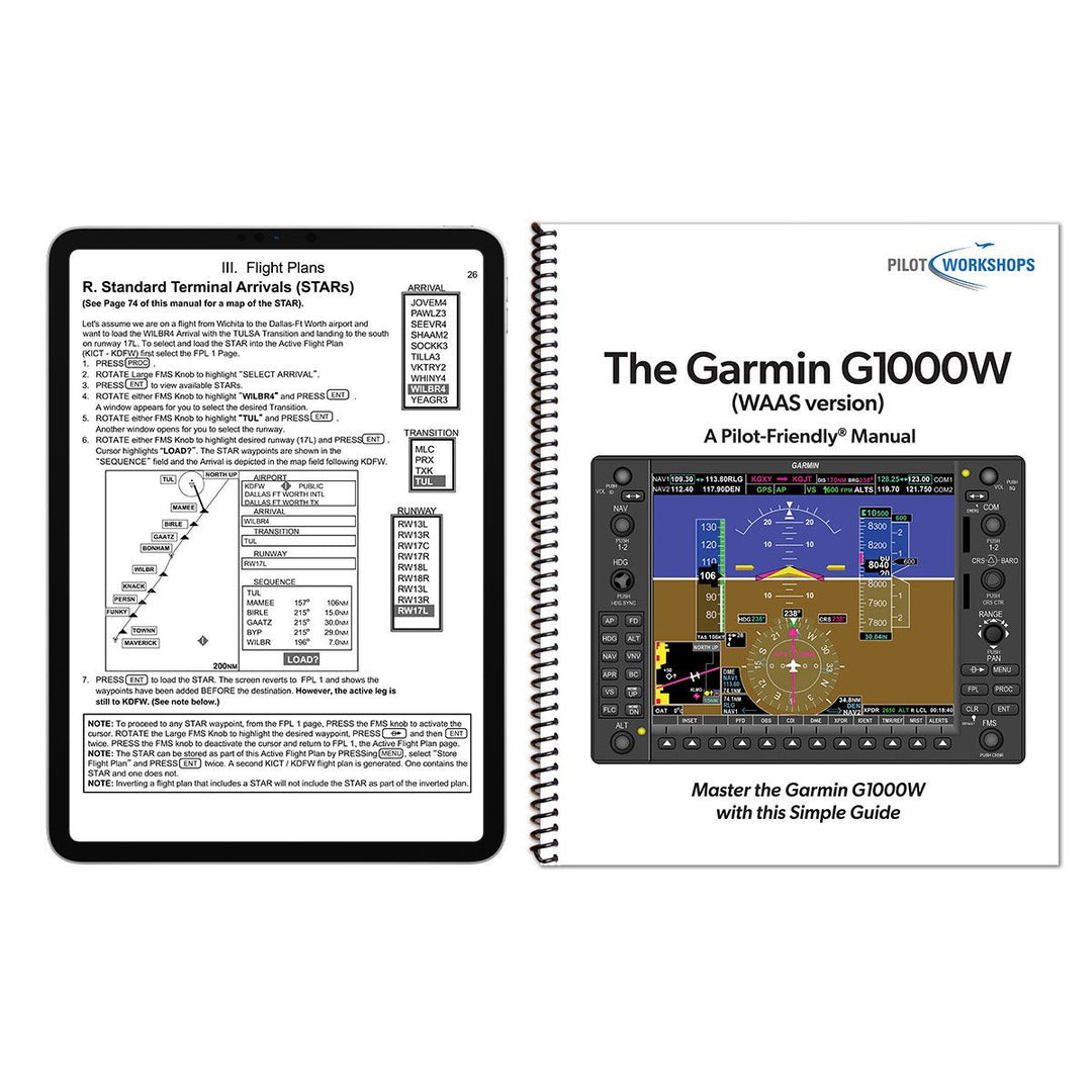 Garmin G1000W Manual Bundle (PilotWorkshops)