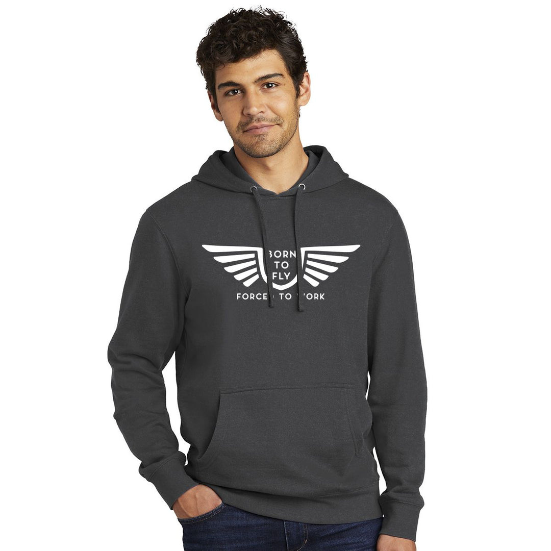 Born to Fly, Forced to Work Hoodie