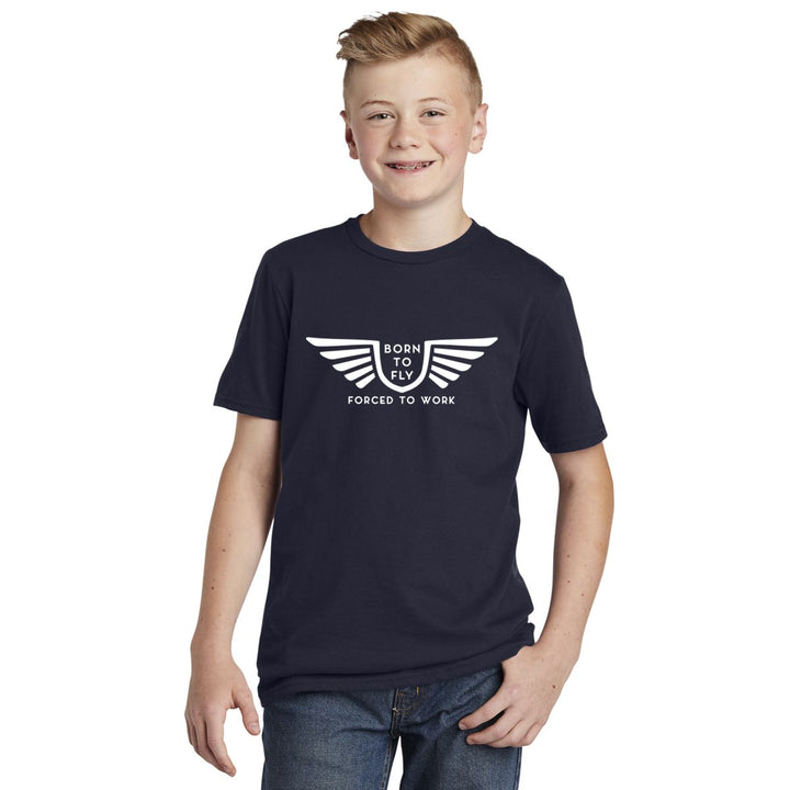 Youth Born to Fly, Forced to Work T-Shirt