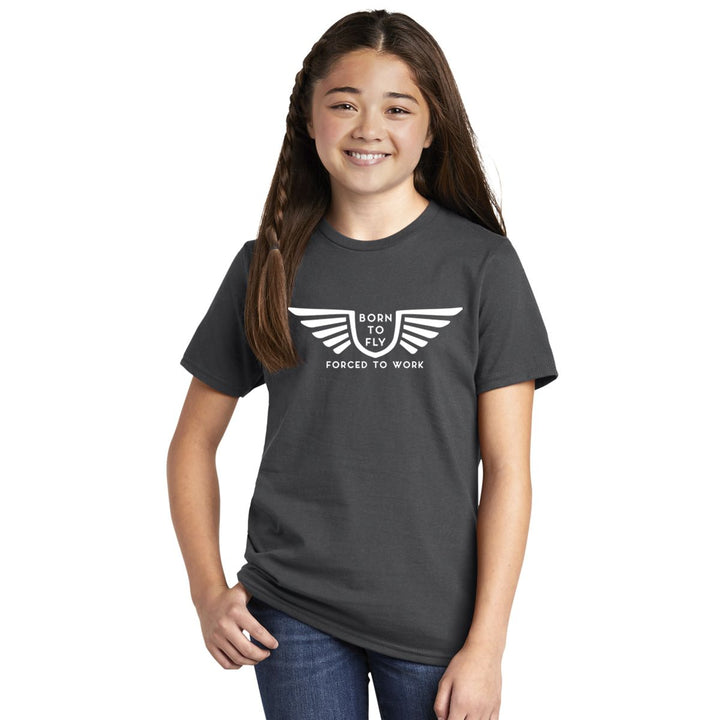 Youth Born to Fly, Forced to Work T-Shirt