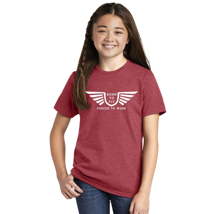 Youth Born to Fly, Forced to Work T-Shirt