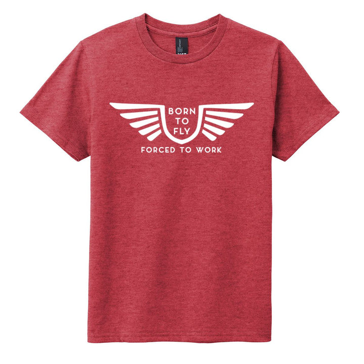 Youth Born to Fly, Forced to Work T-Shirt