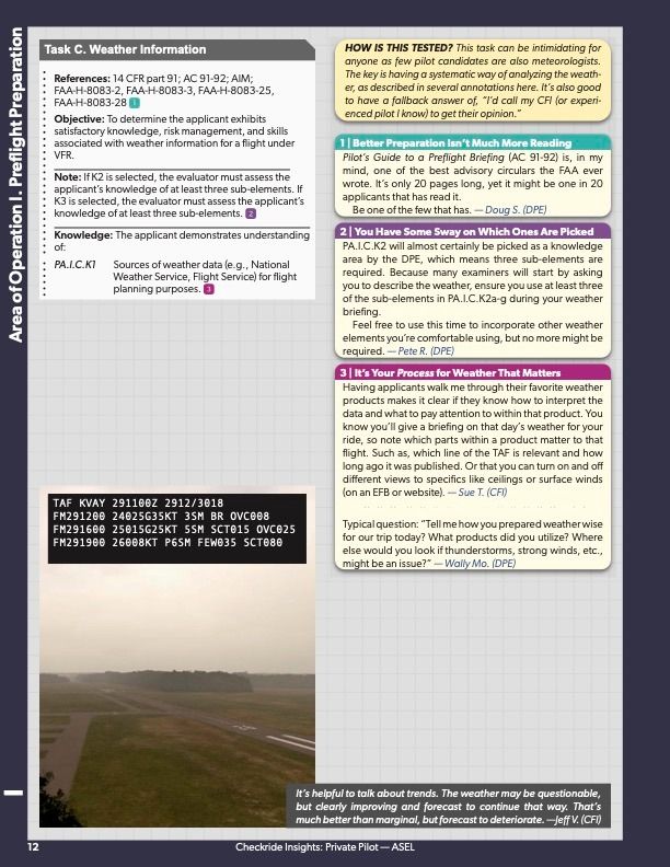 Checkride Insights - Annotated ACS (Private Pilot)