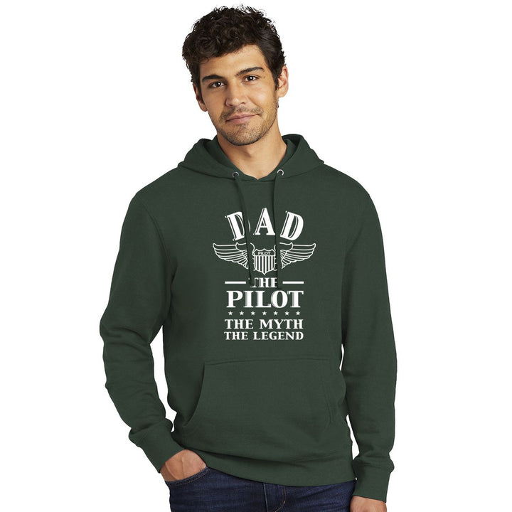 Dad the Pilot Legend Hoodie