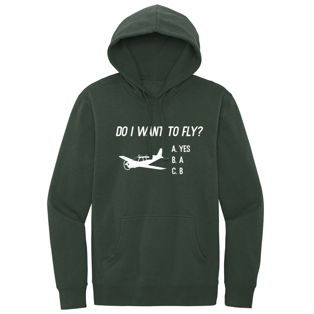 Do I want to Fly Hoodie